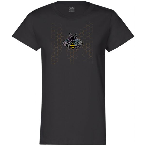 M-BeeLIEVABLE Ladies Crew T-Shirt Thumbnail